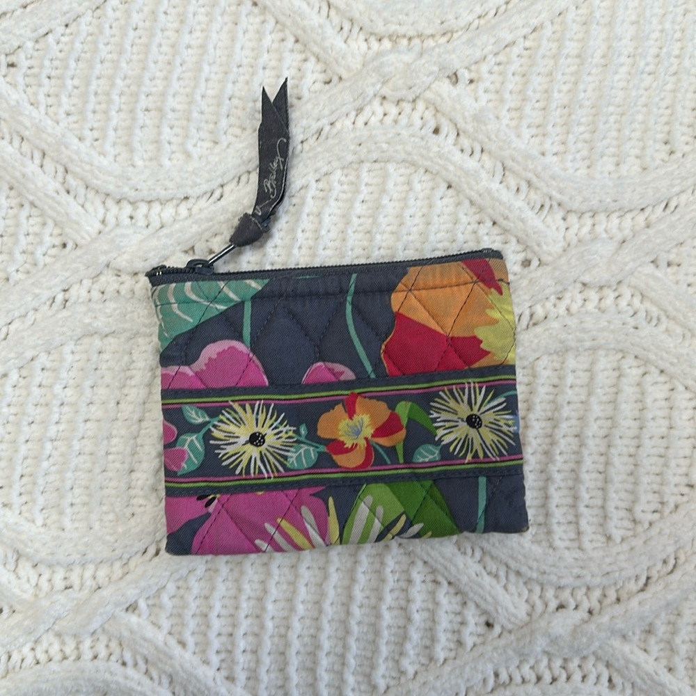 Vera Bradley Coin Purchase Card Case Wallet